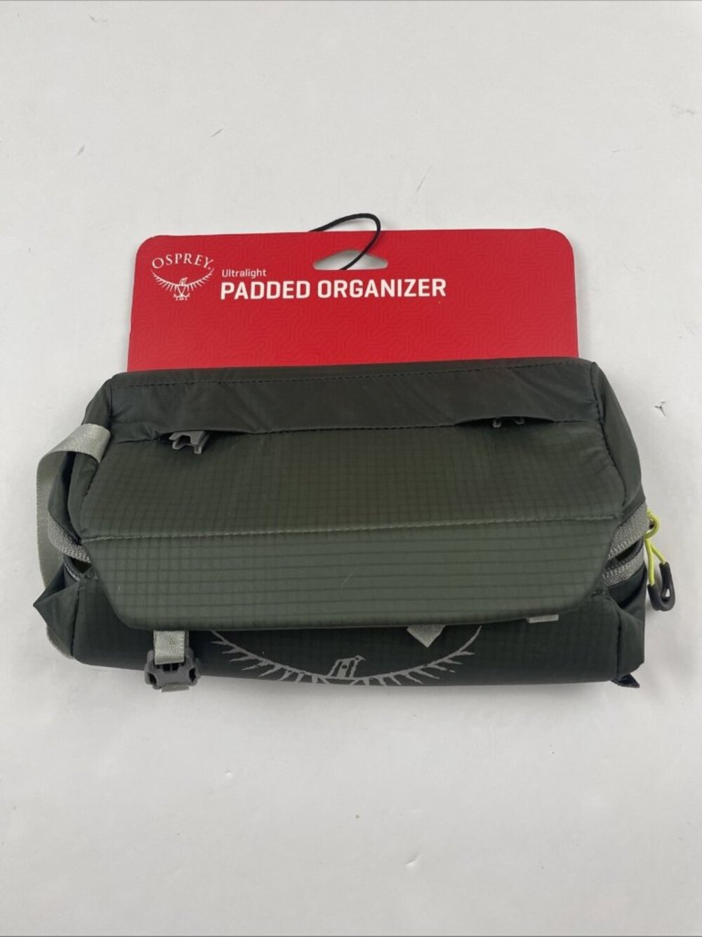 Osprey Ultralight Padded Organizer Protect Electronics Toiletry Hike Camp Gray